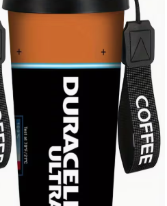 Duracell Kaffee Thermobecher - Neu